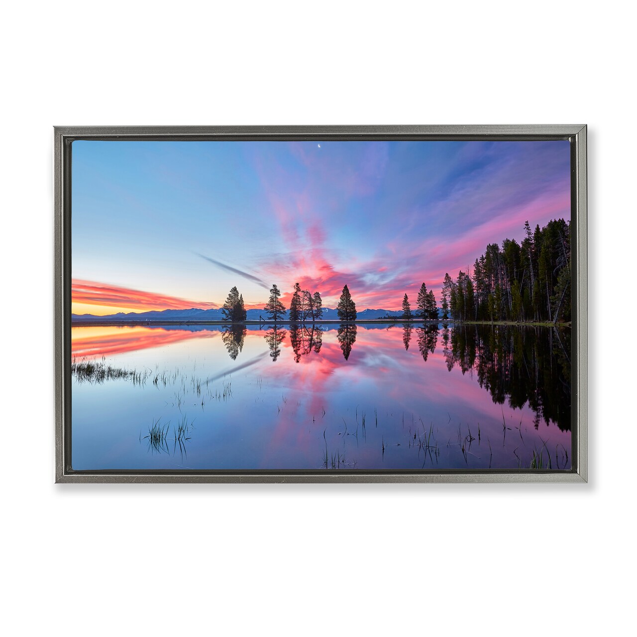 Stupell Industries Gull Point At Sunrise Floating Frame, design by Jon Evan